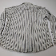 Chemise GAP blanche à rayures noires taille L #103msch