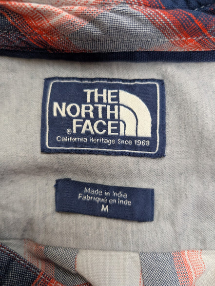 Chemise THE NORTH FACE M ROUGE BLEU Carreaux Coton Chaud |288S