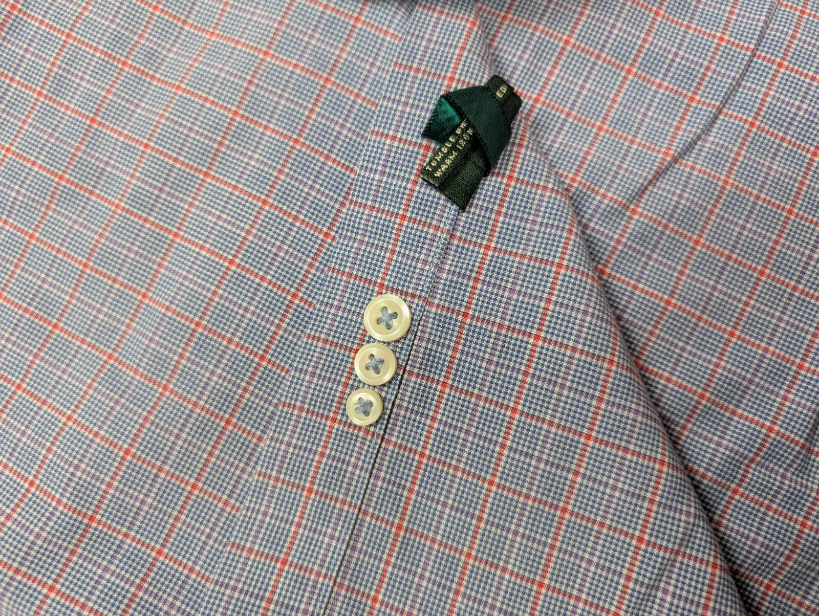 Chemise Lauren Ralph Lauren sans logo bleu à carreaux taille L #22ch