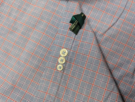 Chemise Lauren Ralph Lauren sans logo bleu à carreaux taille L #22ch