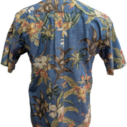 Chemise Hawaïenne Arthouse 100% Coton - Motif Palmier & Floral - Taille S