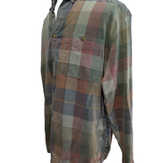 The Territory Ahead L Corduroy Shirt Flannel Chemise Velours Côtelé