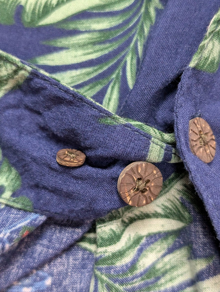 Chemise hawaïenne cocktail Caribbean Joe manches courtes taille L