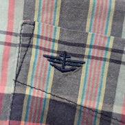 Chemise manches courtes Dockers à carreaux taille S #179msch