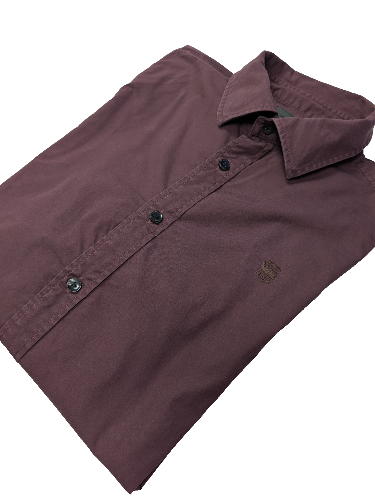 Chemise G-Star bordeaux uni taille L #146msch