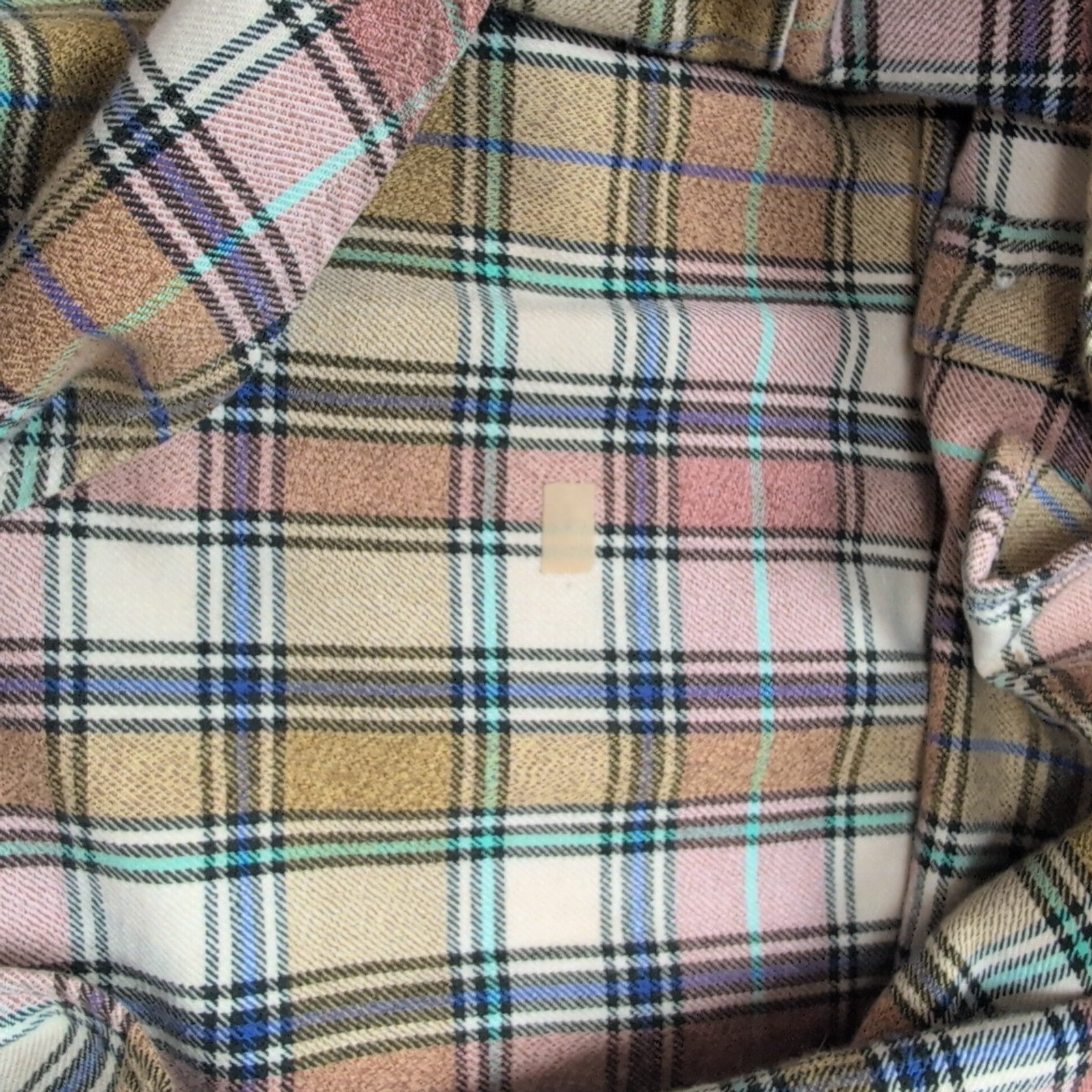 Chemise Ralph Lauren Vintage L Flanelle Carreaux Manches Longues