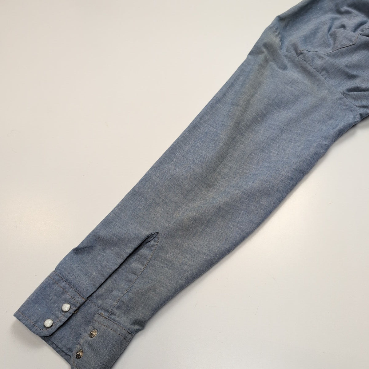 Chemise Levi's L Western Vintage Bleu Regular Fit Boutons Pression