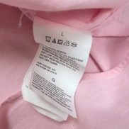 Chemise Nautica Classic Fit L Rose Pâle Stretch Logo Coton manches longues