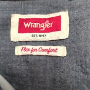 Chemise Wrangler Flex Coton Stretch Manches Courtes 2 Poches Taille XL