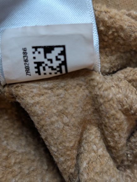 The North Face Sweat à Capuche Marron Logo Noir - Taille M Homme