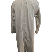 Trench-Coat Long London Fog Femme M Beige Crème Classique Imperméable