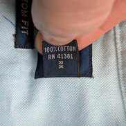 Chemise Ralph Lauren Manches Longues Custom Fit Turquoise Taille L