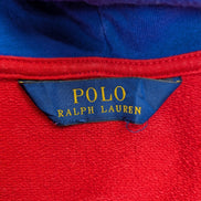 Veste à capuche Polo Ralph Lauren rouge Polo 67 flocage vintage S