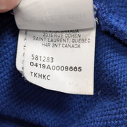 Sweat à capuche Puma Bleu Grand Logo Noir Taille M