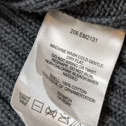 Pull Columbia vintage modèle XCO gris à rayures côtelées homme taille M