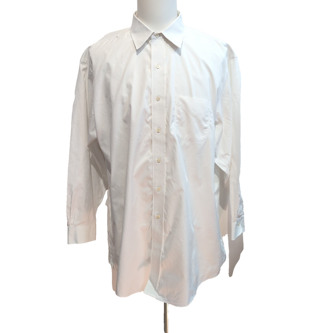 Chemise Brooks Brothers Madison XXL Supima Coton Blanche Poche Unie