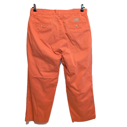 Pantalon Chino Polo Ralph Lauren Philip W33 L32 Orange Corail Coton USA