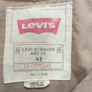 Chemise Levi’s Marron Clair Vintage Manches Courtes Taille M