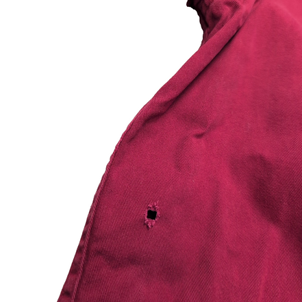 Chemise Wrangler rouge uni taille XL/XXL #87e