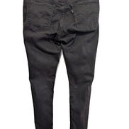 Jean Levi's 710 Femme Noir Super Skinny Ultra Stretch W32 L30 Intense