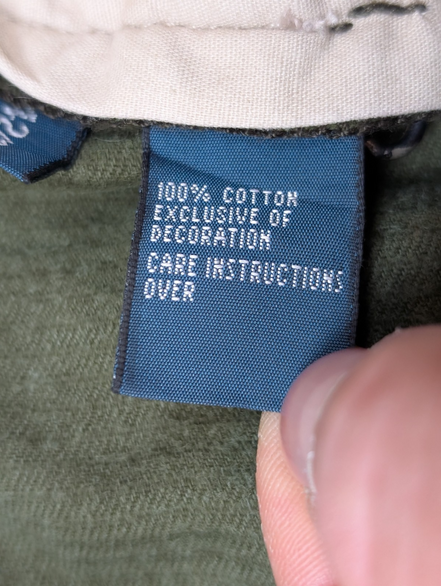 Pantalon Velours côtelé Polo Ralph Lauren W42 L30 Vert Bouteille Vintage
