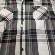 CHEMISE LEVI'S Carreaux Noir Rouge Blanc XXL Homme Coton Sportswear