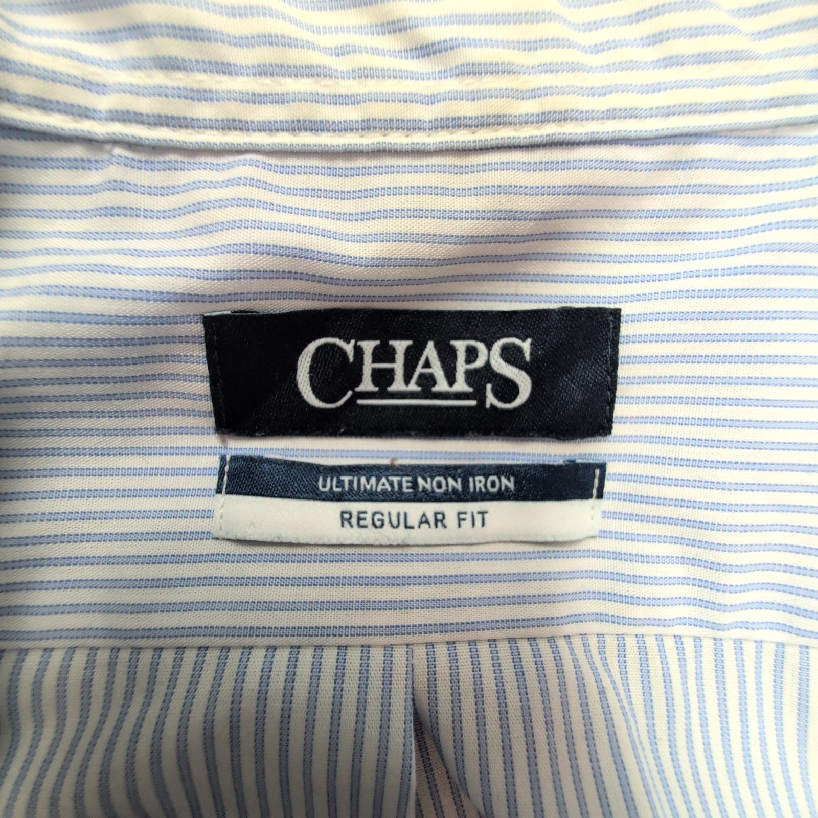 Chemise CHAPS bleue à rayures taille M #69e