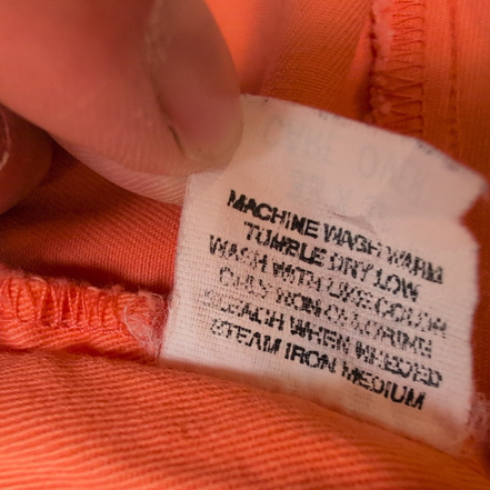 Pantalon Chino Polo Ralph Lauren Philip W33 L32 Orange Corail Coton USA