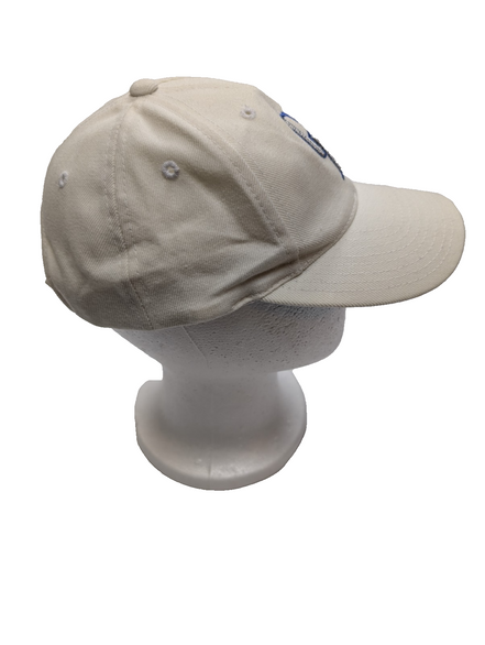 Casquette PUMA Colorado Rockies Vintage Blanche Logo Brodé Argent Bleu
