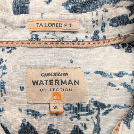 Chemise Hawaïenne Manches Courtes Quiksilver Waterman Polynosique XL