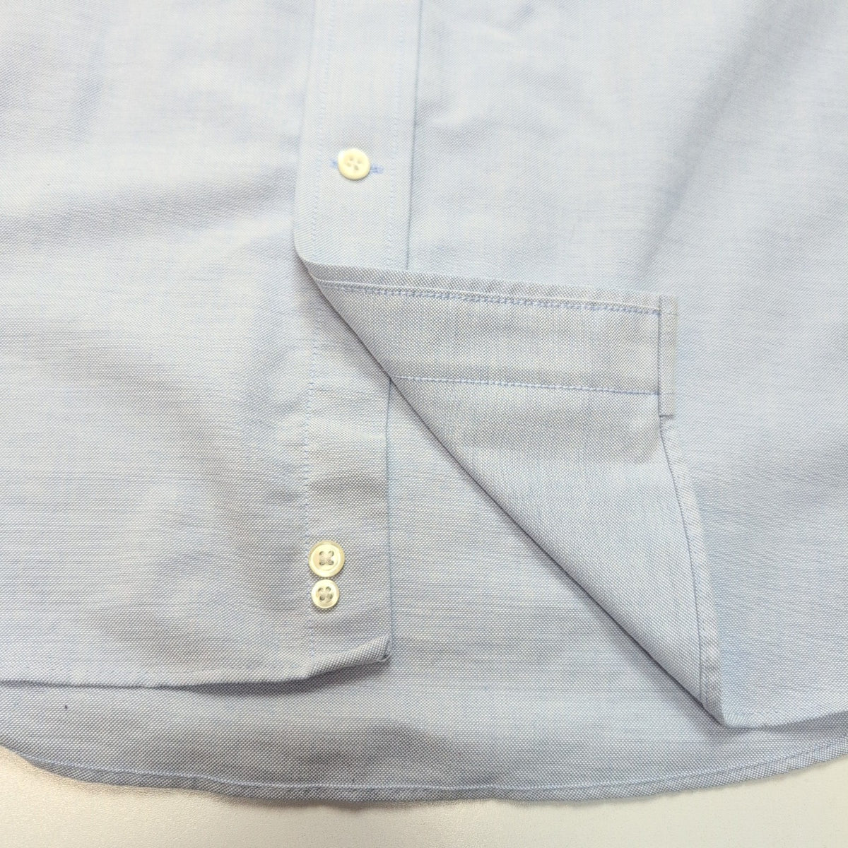 Chemise Stafford XL Oxford Bleu Clair Classic Fit Coton Poche manches longues