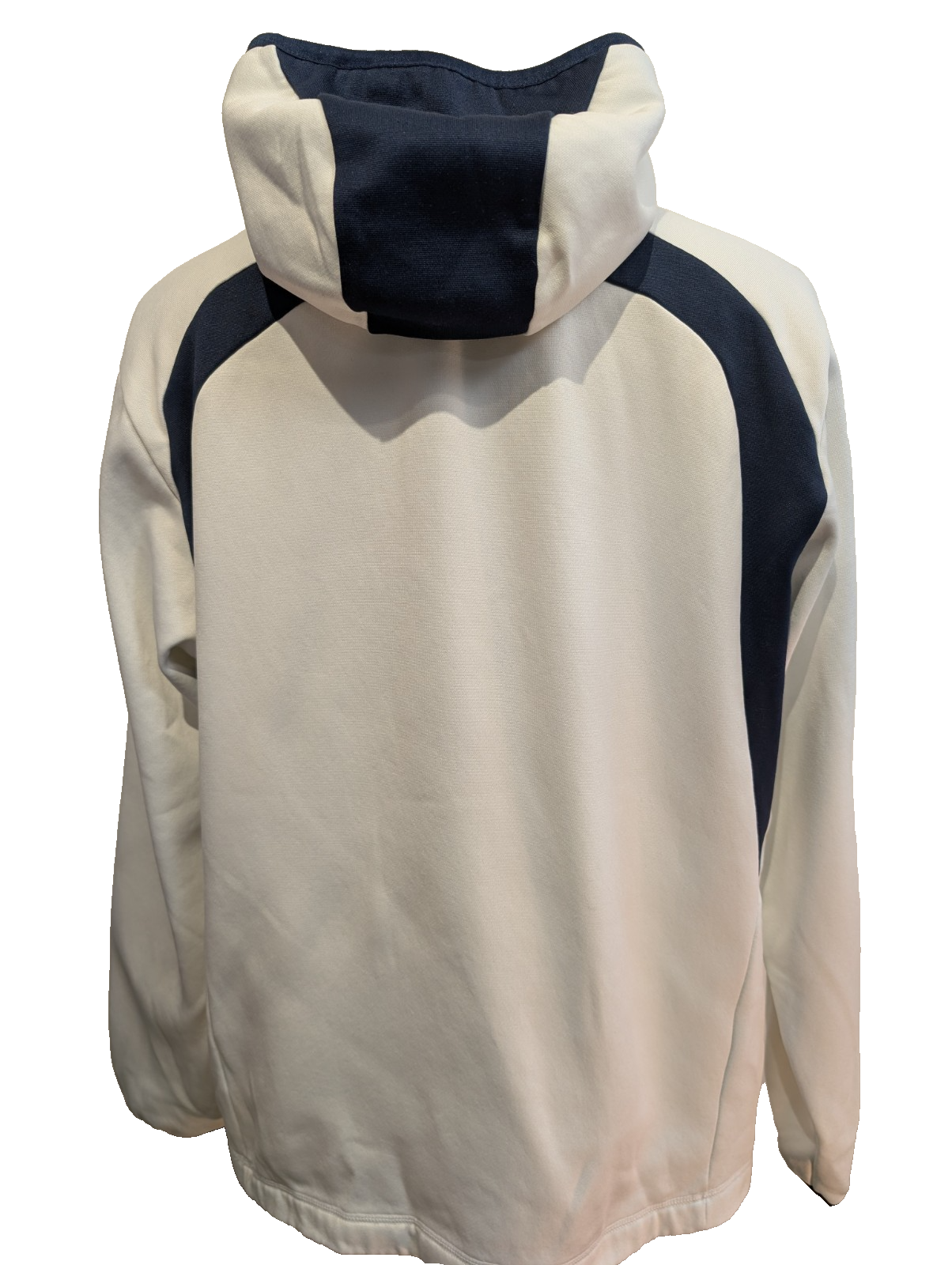 Sweat à Capuche Puma Blanc - Logo Gaufré & Détails Or - Taille L