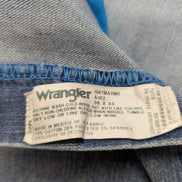 Jean Wrangler A102 Vintage Regular Fit Homme W36 L34 Bleu Denim Classic Straight