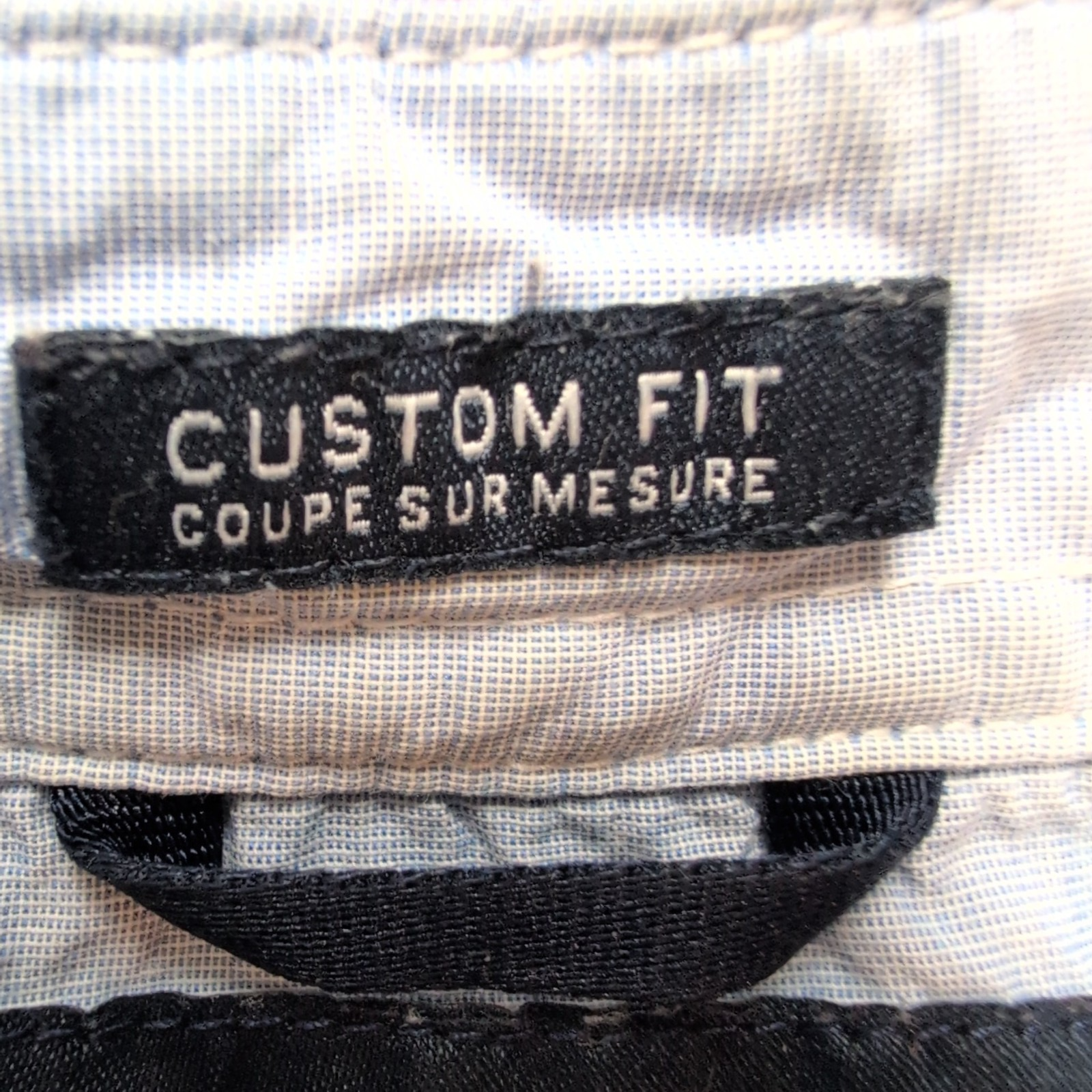 Chemise Tommy Hilfiger Manche Courte Bleue Blanche Rouge Carreaux Taille XL Une