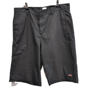 Short Dickies Homme Noir Workwear Coupe Droite Taille W42 Très Bon État