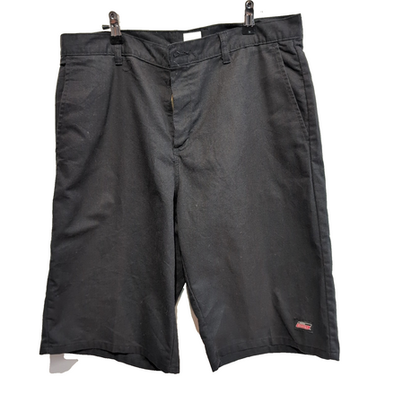 Short Dickies Homme Noir Workwear Coupe Droite Taille W42 Très Bon État
