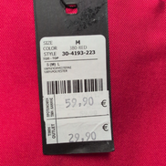 Haut Toi & Moi Femme M Rouge Satiné Crop Top Bretelles Zip Doré Neuf