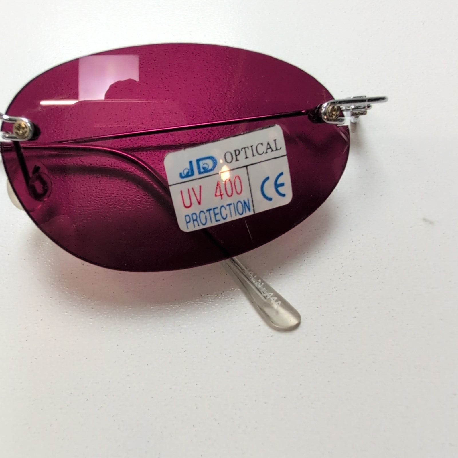 Lunettes de soleil Y2K JD Optical Luxury Sans Monture Branches Ultra Fines