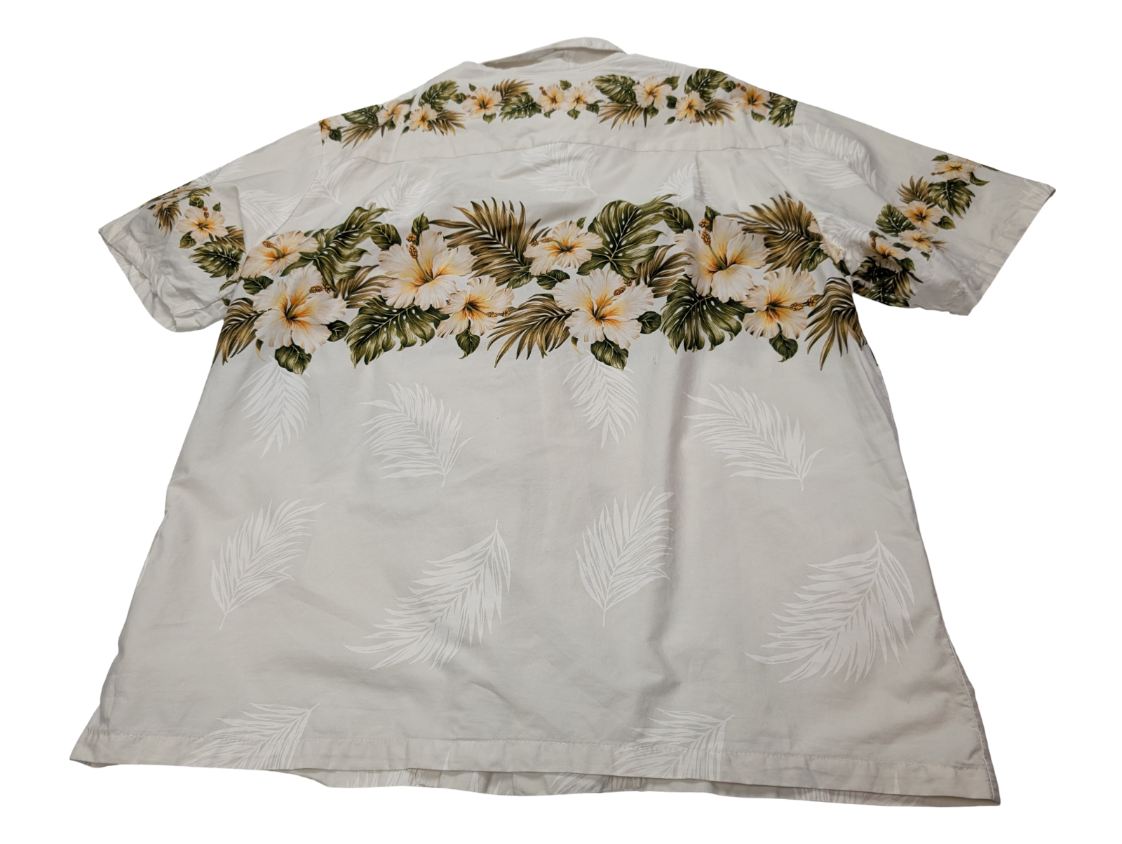 Chemise hawaïenne KY'S Made in Hawaii USA manches courtes taille XL #661 hawaien