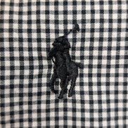 Chemise Polo Ralph Lauren Shirt L Custom Fit Carreaux Noir Button Down