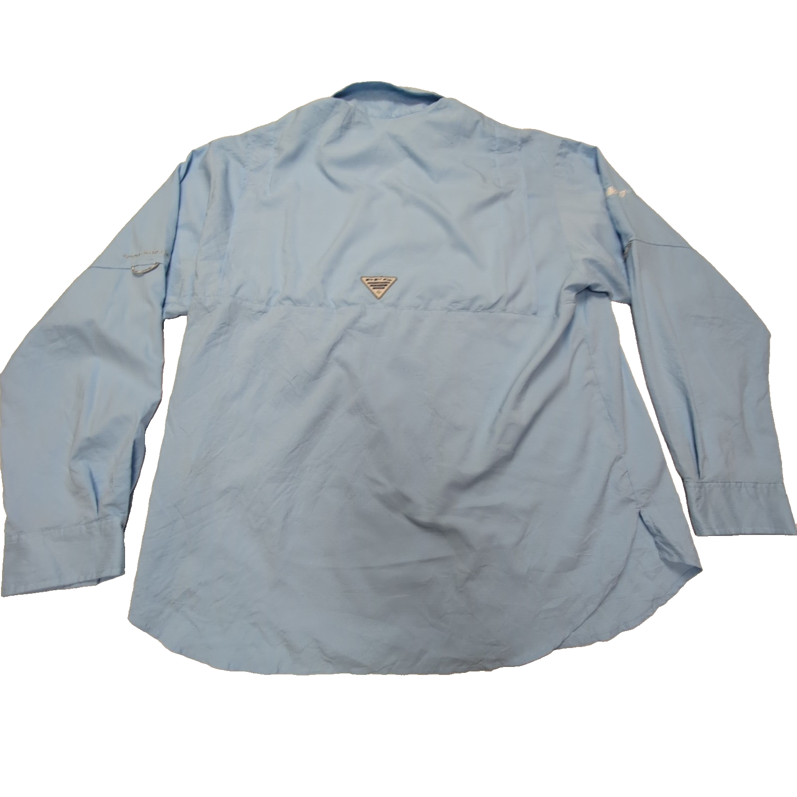 Chemise Columbia PFG bleue uni taille XXL #91e