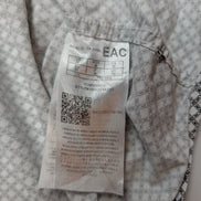 Chemise manches courtes Guess grise à motifs taille M Homme