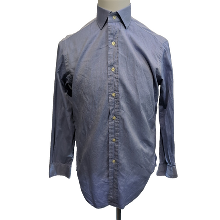 Chemise Polo Ralph Lauren M Regent Classic Fit Bleu Coton Excellent État