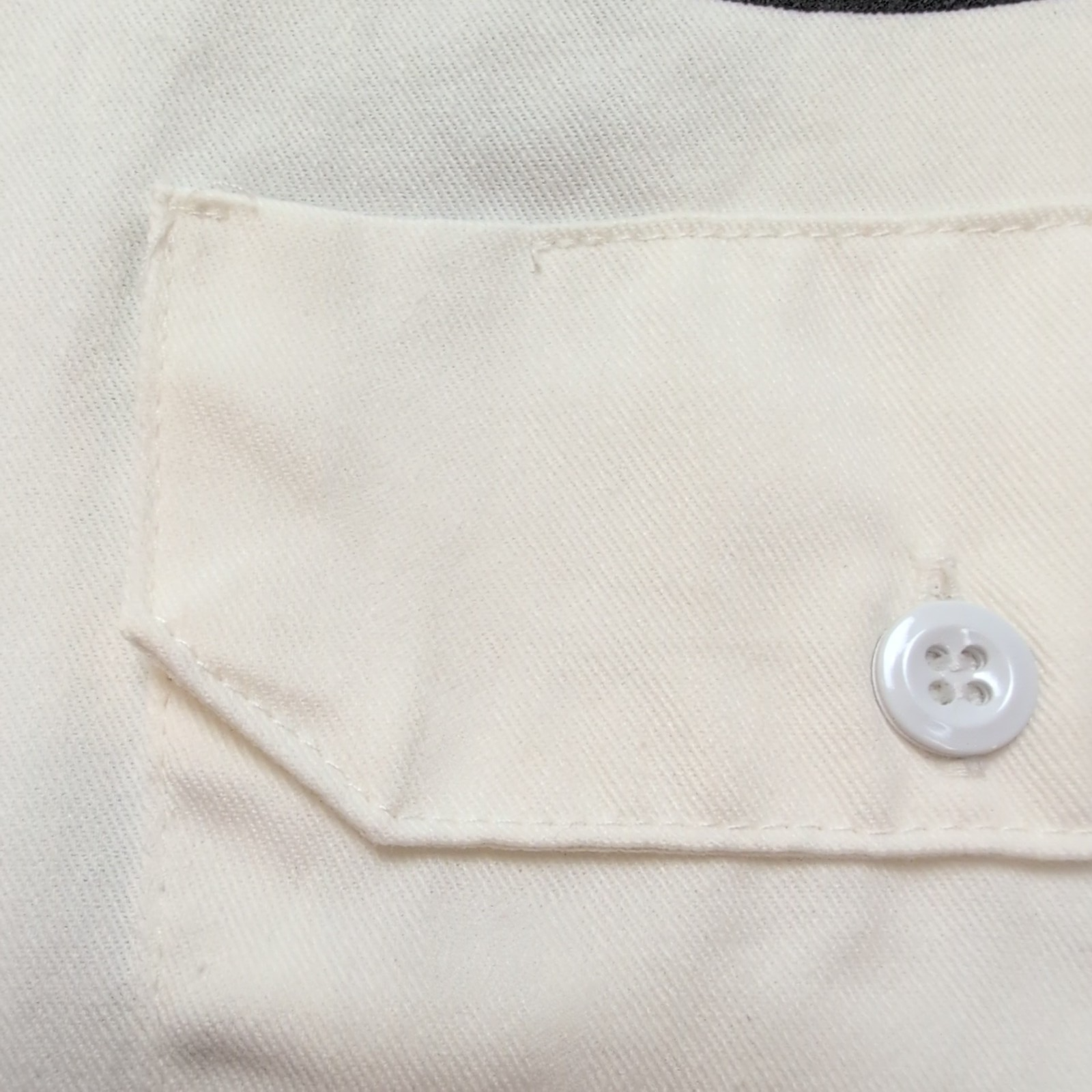 Chemise DICKIES Homme 2XL Blanche Manches Courtes 2 Poches Skull Tête de Mort