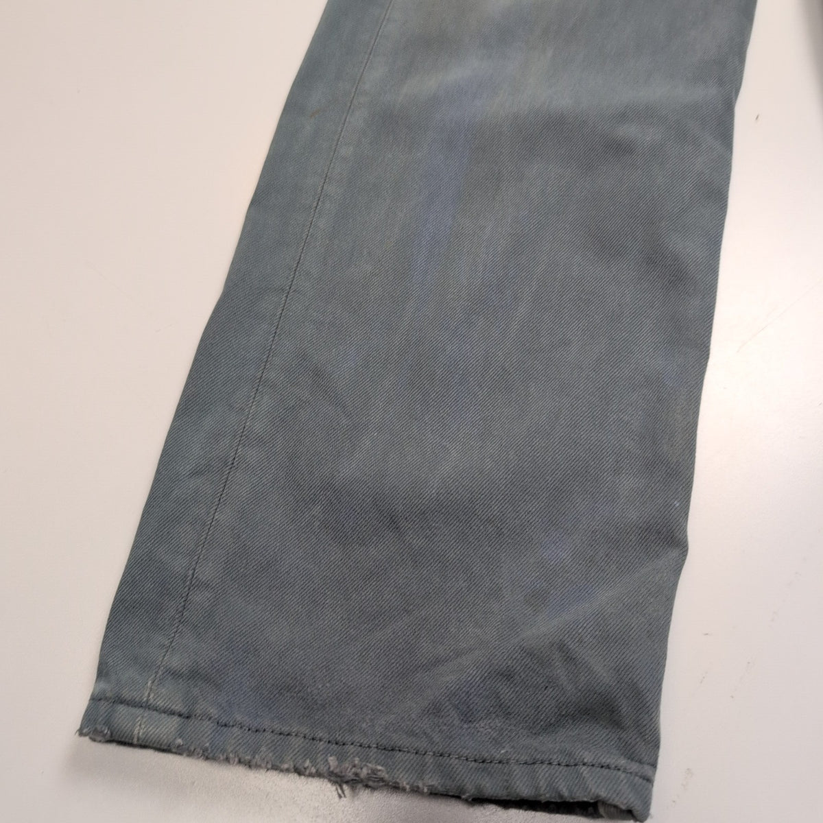 Levi’s 501 Jean W38 L34 Kaki Vintage Pantalon Droit Bouton Homme