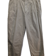 Pantalon Chino Tommy Hilfiger à Pinces Coupe Vintage Crème W34 L32