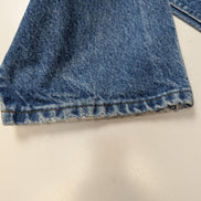 Jean Lee Vintage Regular Fit W29 L30 Bleu Denim Patiné Classic Straight