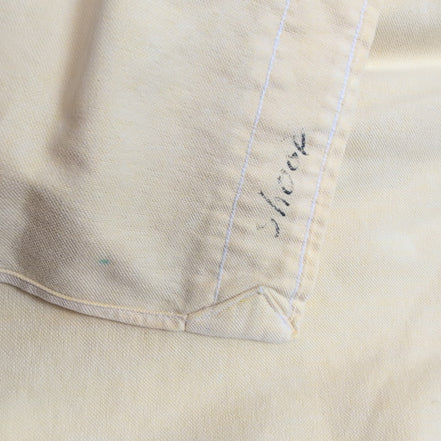 Chemise Ralph Lauren XXL L Big Shirt Jaune Oxford Poche Button Down Shirt