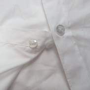 Chemise Todd Shelton L Neuve Étiquette Slim Fit Blanche Manches longues