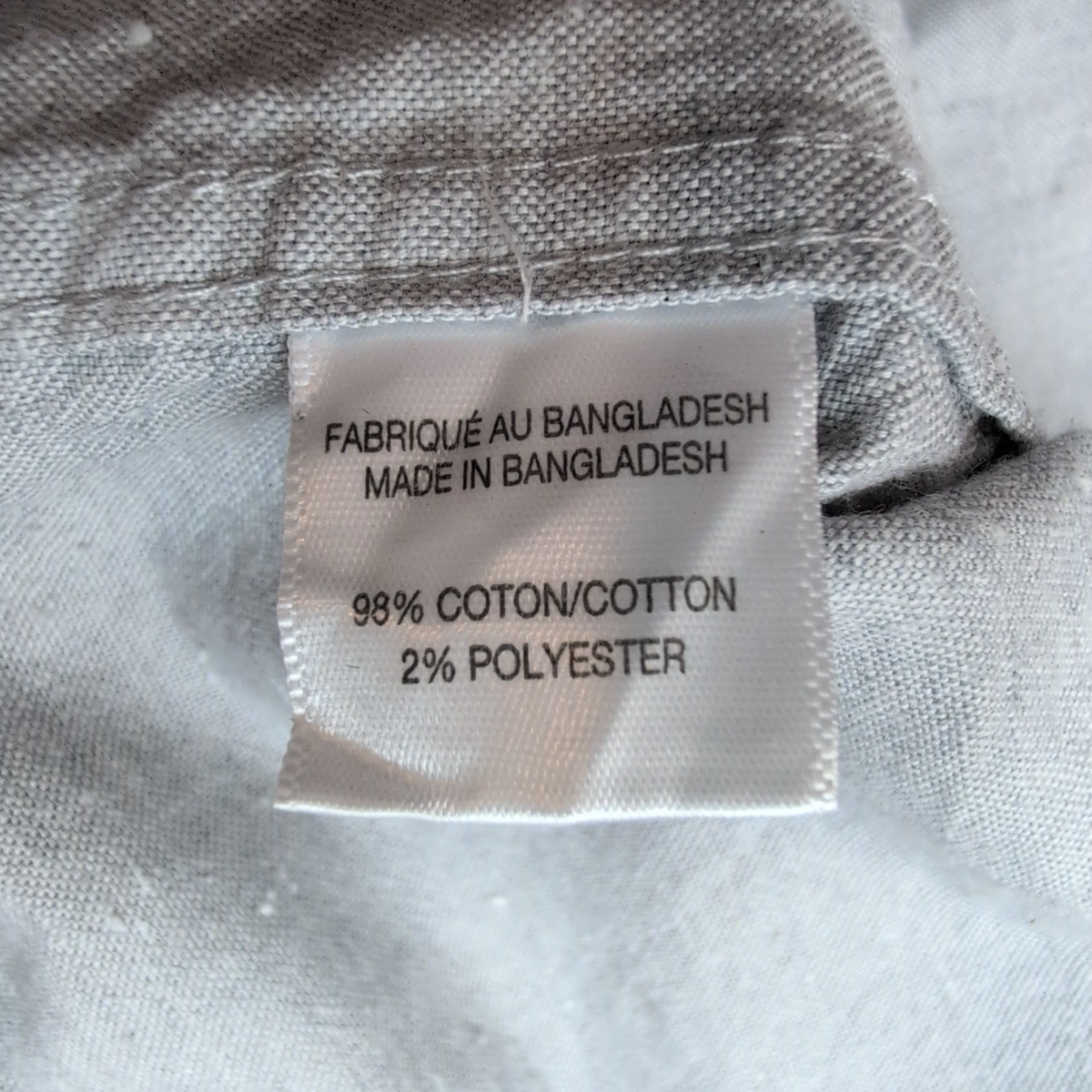 Chemise Mountain Ridge M animaux élan ours renard sapins coton manches longues